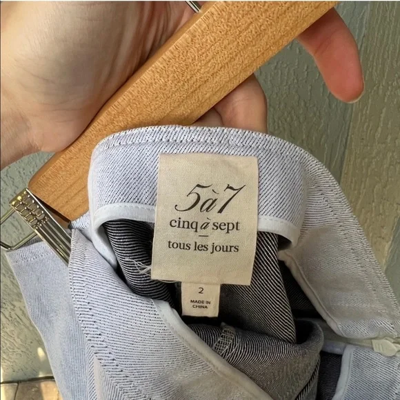 Cinq a sept wrap mini skort grey 🤩 - Picture 4 of 5